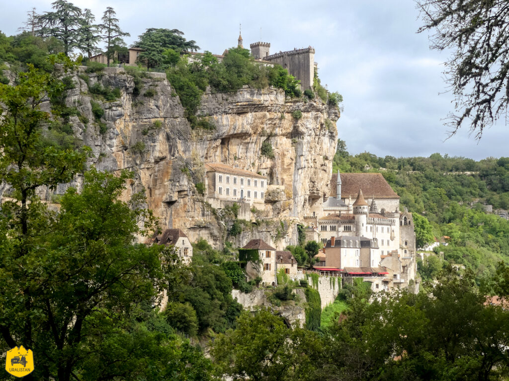 Balade à moto dans le Quercy