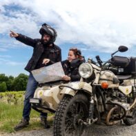 Roadtrip en France en sidecar Ural - Uralistan